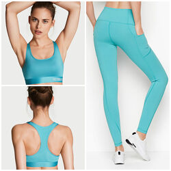 Спорт-бра леггинсы майка Victorias Secret