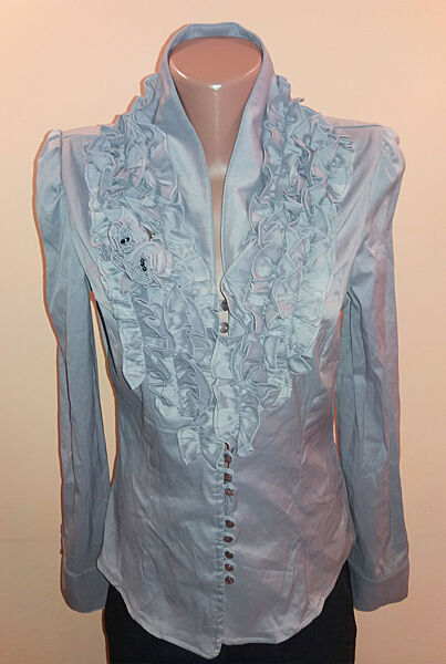 Блуза женская Tatu с длинным рукавом р.44 Серый