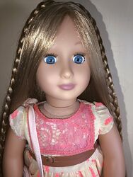 Лялька з довгим відростаючим волоссям Our Generation 