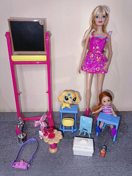 Barbie оригінал набір з Келлі та аксесуарами