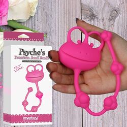 Силіконовий анальний ланцюжок psyche´s premium 10 anal beads від LoveToy