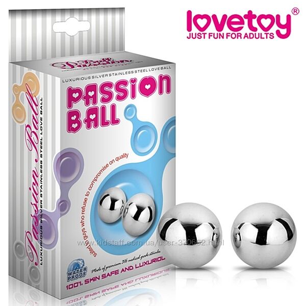 Маленькие металлические вагинальные шарики от LoveToy