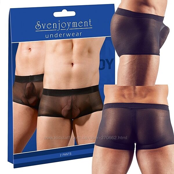 Комплект прозорих чоловічих трусів - шортів для сміливих Svenjoyment S-L