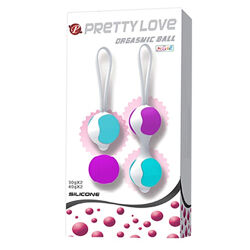 Набір вагінальних кульок Pretty Love Orgasmic ball від Baile