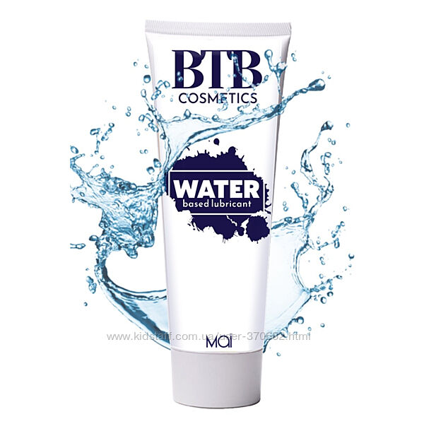 Лубрикант на водній основі BTB Water Based Lubricant 100 мл. Іспанія