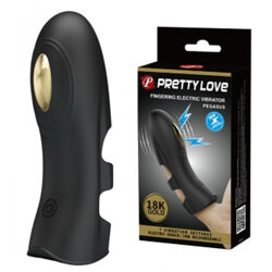 Вібронасадка на палець з електростимуляцією Pretty Love Pegasus від Baile