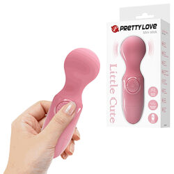 Вібромасажер міні Pretty Love Little Mini Stick Cute Hot Pink від Baile