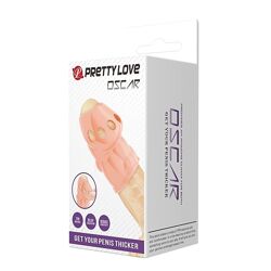 Насадка на пеніс тілесна Pretty Love Oscar від Baile
