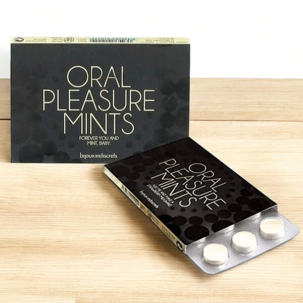 Цукерки для орального сексу мятні Oral Pleasure Mints Peppermint Bijoux In