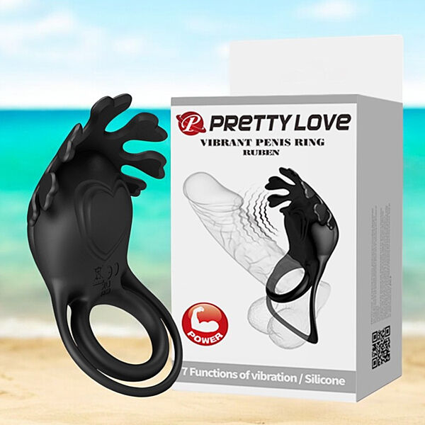Ерекційне кільце на член перезаряджаєме Vibration Penis Ring Ruben Baile