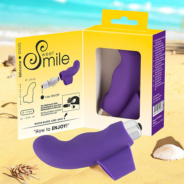 Насадка на палець з вібрацією Sweet Smile Finger vibrator Orion