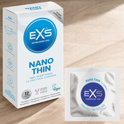 Презервативи ультратонкі Nano Thin EXS 12 Великобританія