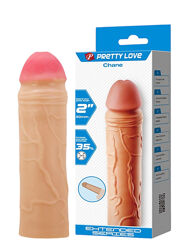 Подовжуюча насадка презерватив 5 см Pretty Love Chane LyBaile
