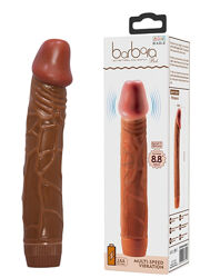 Реалістичний вібратор коричневий Barbara Bob LyBaile