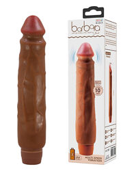 Фалоімітатор з вібрацією реалістичний коричневої Barbara Jack LyBaile