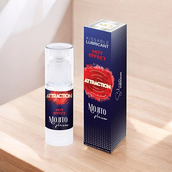 Оральний лубрикант зі смаком Мохіто Heat Mojito MAI Attraction 50 мл