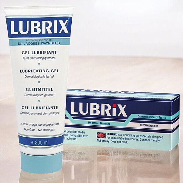 Лубрикант на водній основі без парабенів Lubrix 200 мл