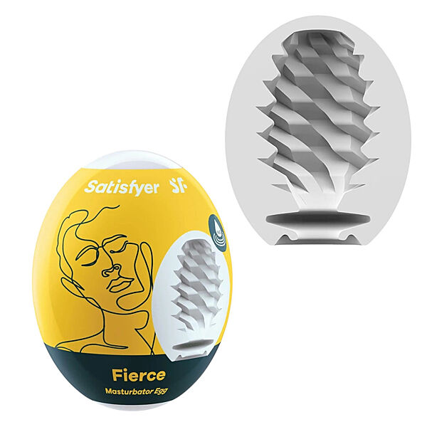 Самозмащувальне яйце мастурбатор Masturbator Egg Fierce Satisfyer