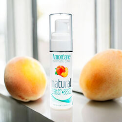 Лубрикант Amoreane Peach з екстрактом фітопланктону та морським колагеном