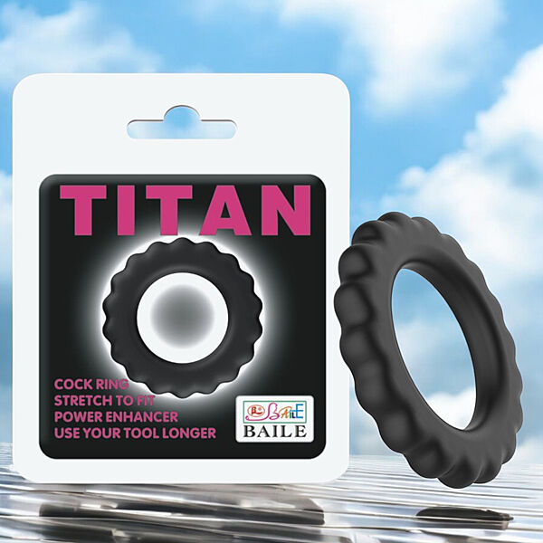 Ерекційне кільце Titan для посилення ерекції та подовження інтима