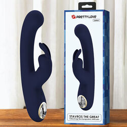 Вібратор Pretty Love Lamar для інтимних задоволень із потужною вібрацією