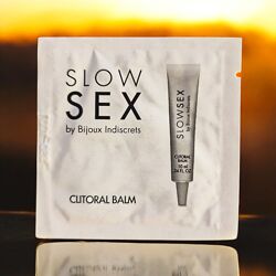 Пробник розігрівального бальзаму для клітора Bijoux Clitoral balm 2 мл