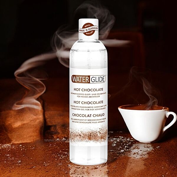 Лубрикант WaterGlide Hot Chocolate для інтимних ігор із ароматом шоколаду