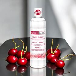 Лубрикант WaterGlide Cherry з ароматом вишні 300 мл для інтимних ігор