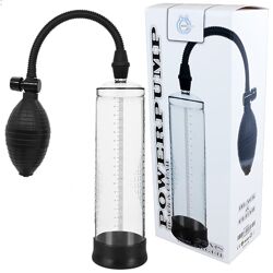 Вакуумна помпа для чоловіків Powerpump Black&Clear від Boss Series