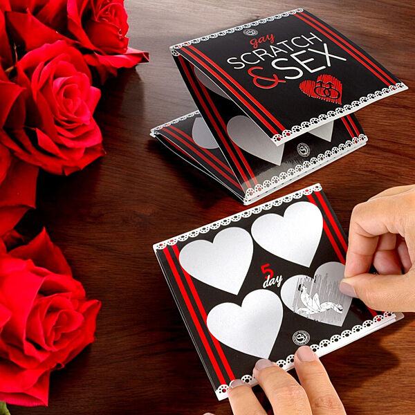 Скретч карта Secret Play Scratch & Sex Gay гра для гей пар із завданнями