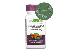 Blood sugar manager, уровень сахара в крови, Nature&acutes Way,90 капсул