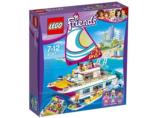 LEGO Friends  Катамаран Саншайн 41317 - лего френдс Оригінал