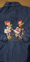 Вінтажна дитяча  джинсова сорочка Cartoon Network  в ідеалі 