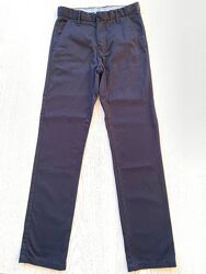 Школьные брюки на худых GAP 16 Slim, 158 см. Плотный коттон