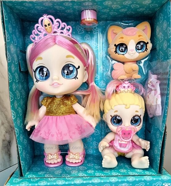 Оригінал  Kindi Kids Scented Sisters Pawsome Набір кінді кідс 