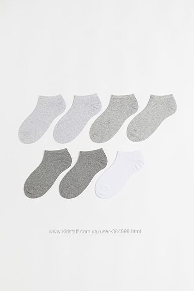 Набор коротких носков H&M р. 36-38, 39-41