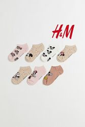Набор короткие носки H&M р. 34-36