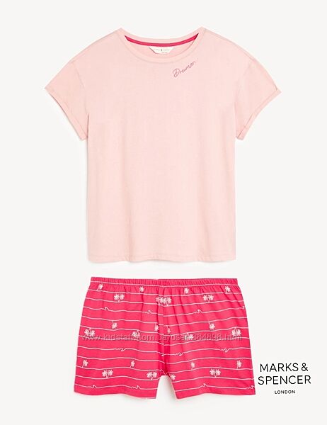 Піжамний комплект женская пижама Marks&Spencer р. S