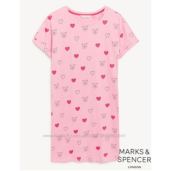Ночнушка ночная сорочка Marks&Spencer р. S, M, L хлопок