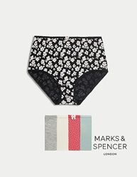Набір трусики Marks&Spencer модель Full briefs высокая посадка