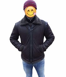 Мужская зимняя куртка Zara L на М 48-50 100 процентный оригинал