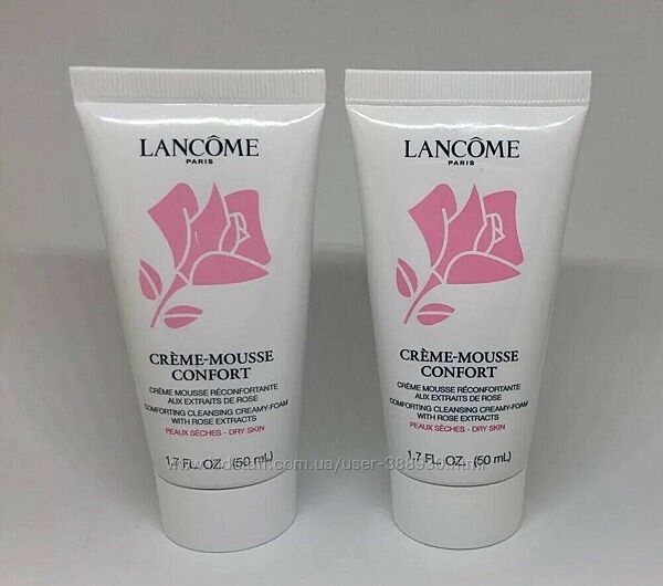 Крем-пенка для снятия макияжа Lancome Creme-Mousse Confort 50 мл оригинал