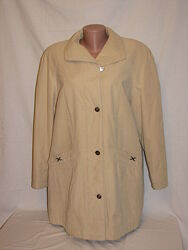 Женская удлиненная куртка демисезон батал р.52-54 на объем груди 110см