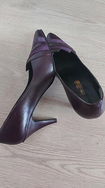 Кожаные винтажные туфли, Югославия, размер 38 