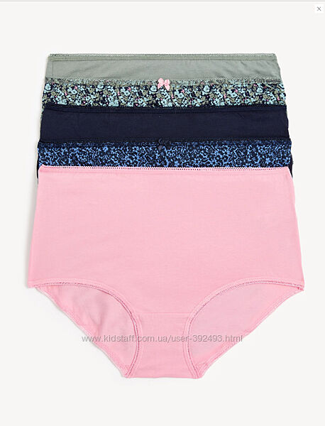 Набір жіночих трусиків 5 штук marks&spencer модель full briefs