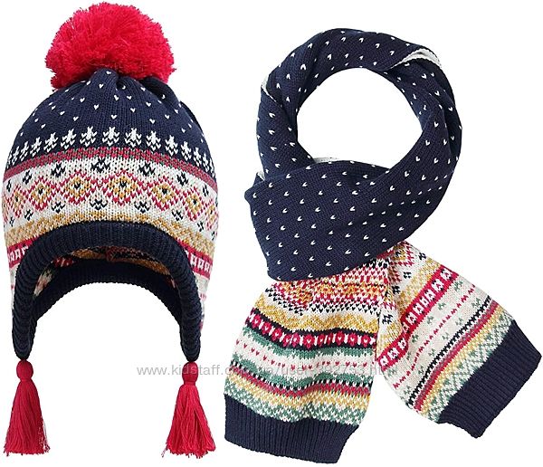 Комплект шарф и шапка для девочки