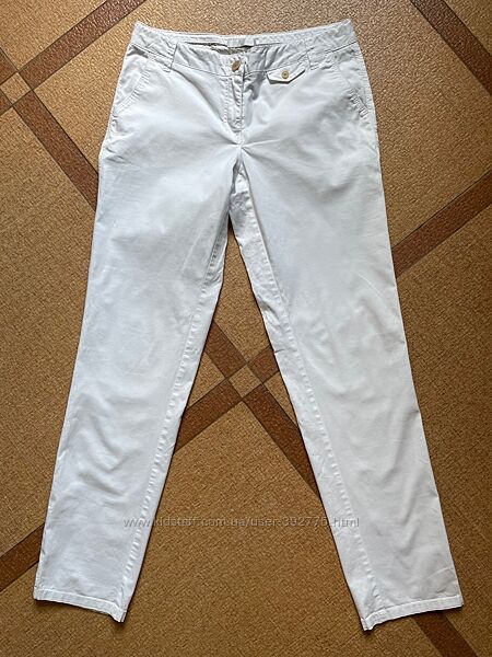 Легкие белые брюки Promod 38 европейский размер в идеальном состоянии