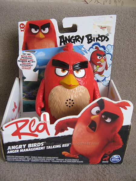 Колекційна фігурка Angry Birds де-люкс Ред SM90510 / SM90510-1