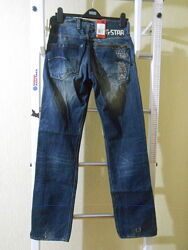 Джинси прямі чоловічі G-Star RAW 3301 р. W30/L34. Нові