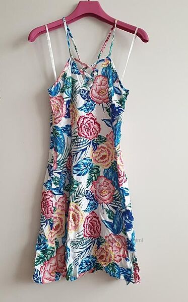 Квіткова літня сукня h&m 32р